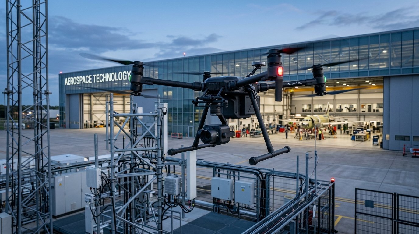 Aerospace autonomous carbon-fiber drone and defense avionics